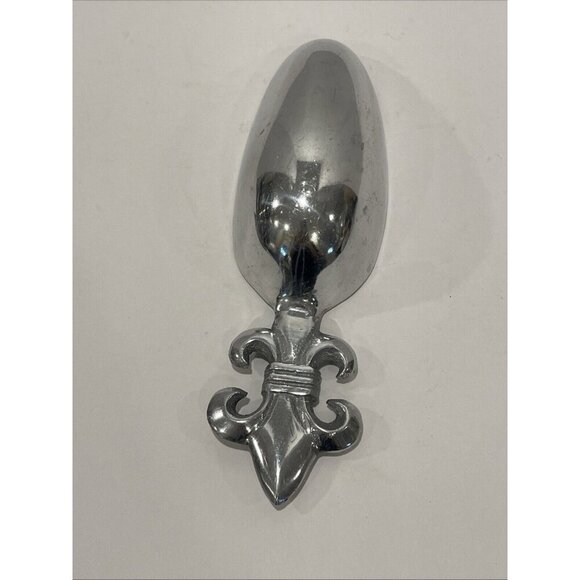 Fleur De Lis‎ Design Scoop Approximately 9x 2" For  Ice, Sugar- India Pre-owned - Picture 8 of 12